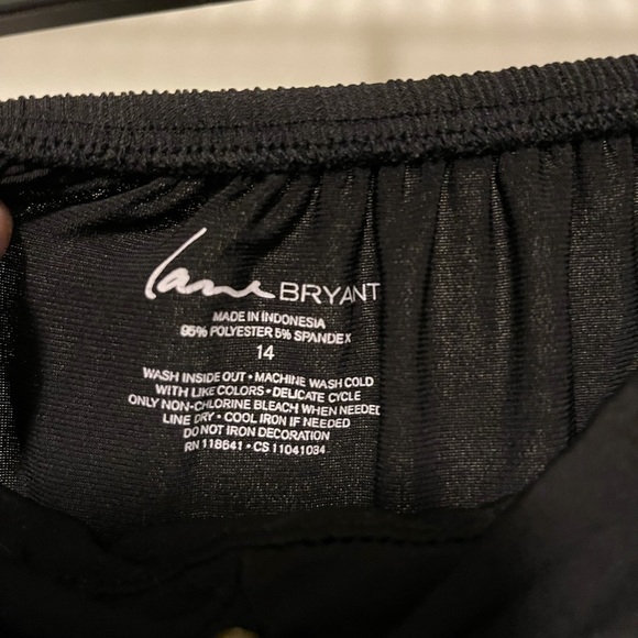 Black Jeweled Bandeau-Tunic Top - Picture 2 of 3